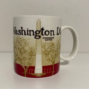Starbucks Coffee Mug WASHINGTON DC Cup Collectors Series Global Icon 2010 16oz